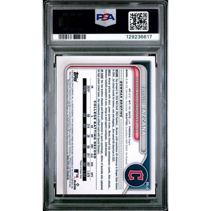 Graded 2024 Topps Bowman Draft Travis Bazzana #BDC1 Chrome Rookie RC Baseball Card PSA 10 Gem Mint | PSA 10 Gem Mint Graded Rookie Card | vintageantiquesgifts.com