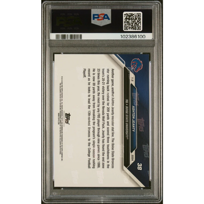 Graded 2024 Topps Bowman U Now Ashton Jeanty #38 Rookie RC Football Card PSA 10 Gem Mint | PSA 10 Gem Mint Graded Rookie Card | vintageantiquesgifts.com
