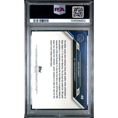 Graded 2024 Topps Bowman U Now Ashton Jeanty #48 Rookie RC Football Card PSA 10 Gem Mint | PSA 10 Gem Mint Graded Rookie Card | vintageantiquesgifts.com