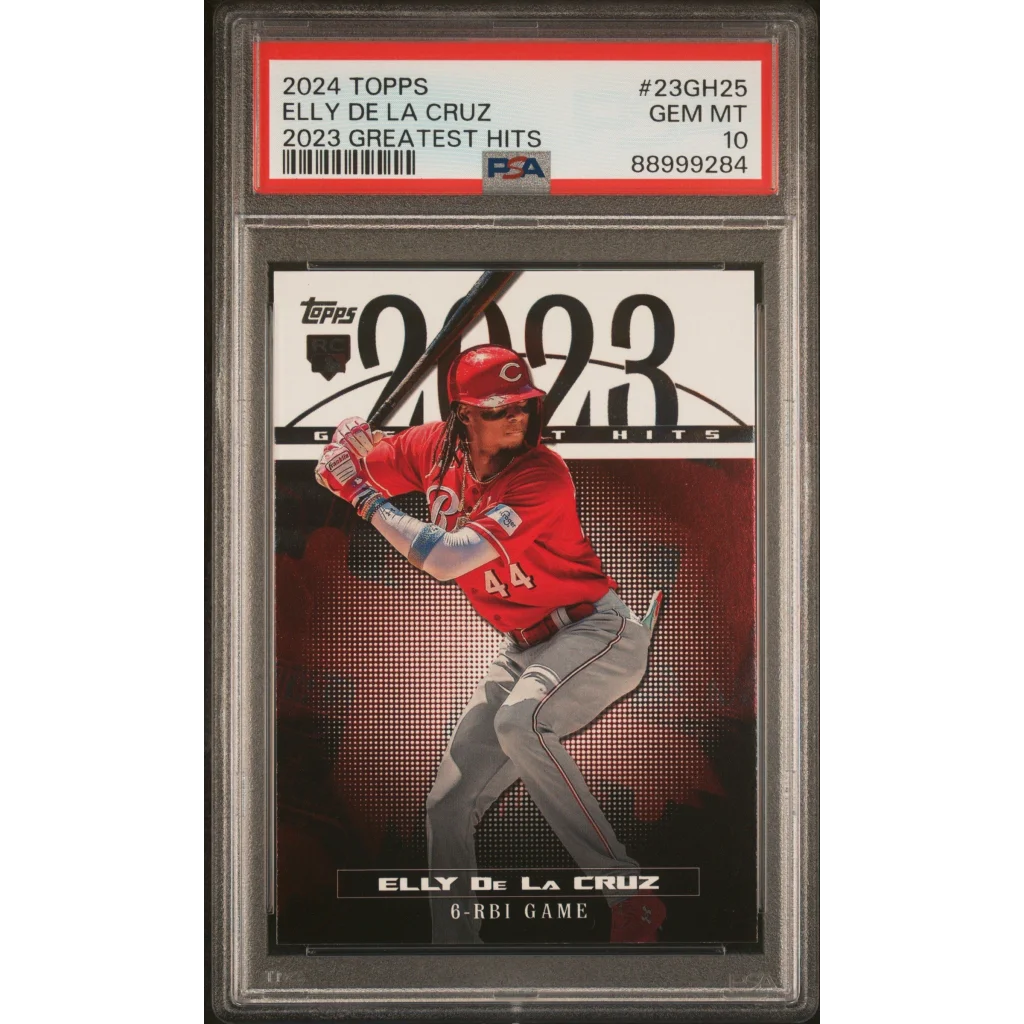 PSA 10 Elly De La Cruz 2024 Topps Greatest Hits baseball card GEM MT