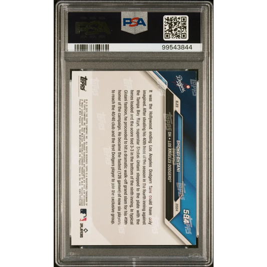 Graded 2024 Topps Now Shohei Ohtani #584 PSA 10 Gem Mint Card