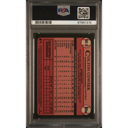 Graded 2024 Topps Silver Pack Colton Cowser #T89C70 Rookie RC Baseball Card PSA 10 Gem Mint | PSA 10 Gem Mint Graded Rookie Card | vintageantiquesgifts.com