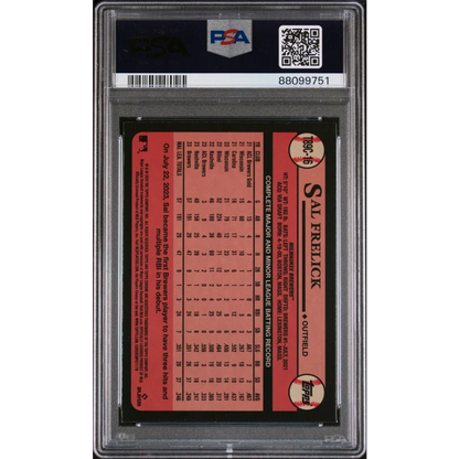Graded 2024 Topps Silver Pack Sal Frelick Baseball Card in PSA holder