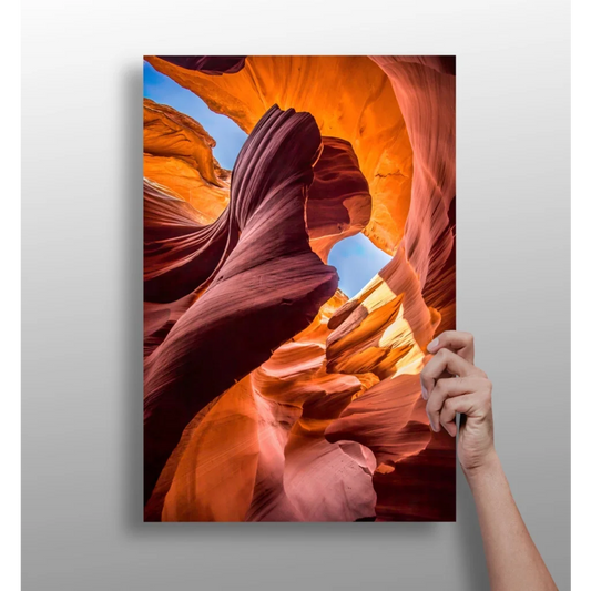 Fiery Canyon Insigne Aluminum Prints Bring Desert Magic Home | Insigneart USA | vintageantiquesgifts.com