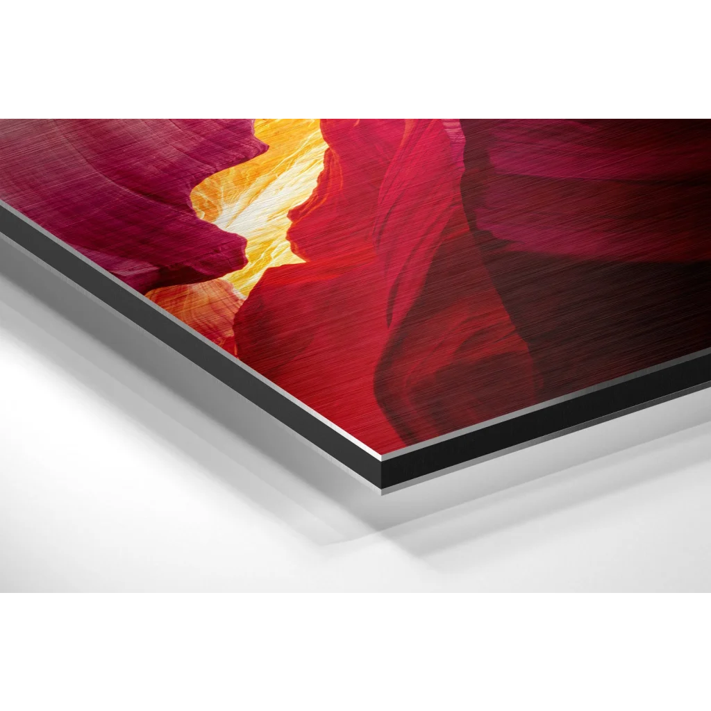 Glass Wall Art Grand Canyon Brushed Aluminium Dibond Wall Art