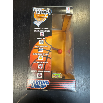 Unopened Grant Hill Auto Signed Backboard Kings basketball action figure packaging