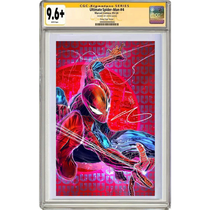 Graded 9.6 Ultimate Spider-Man #4 comic with Green Goblin action