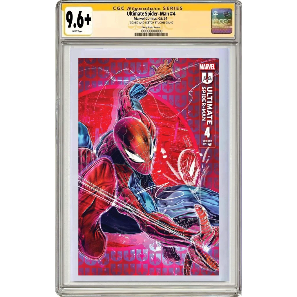 CGC 9.6 Ultimate Spider-Man #4 with Green Goblin action cover