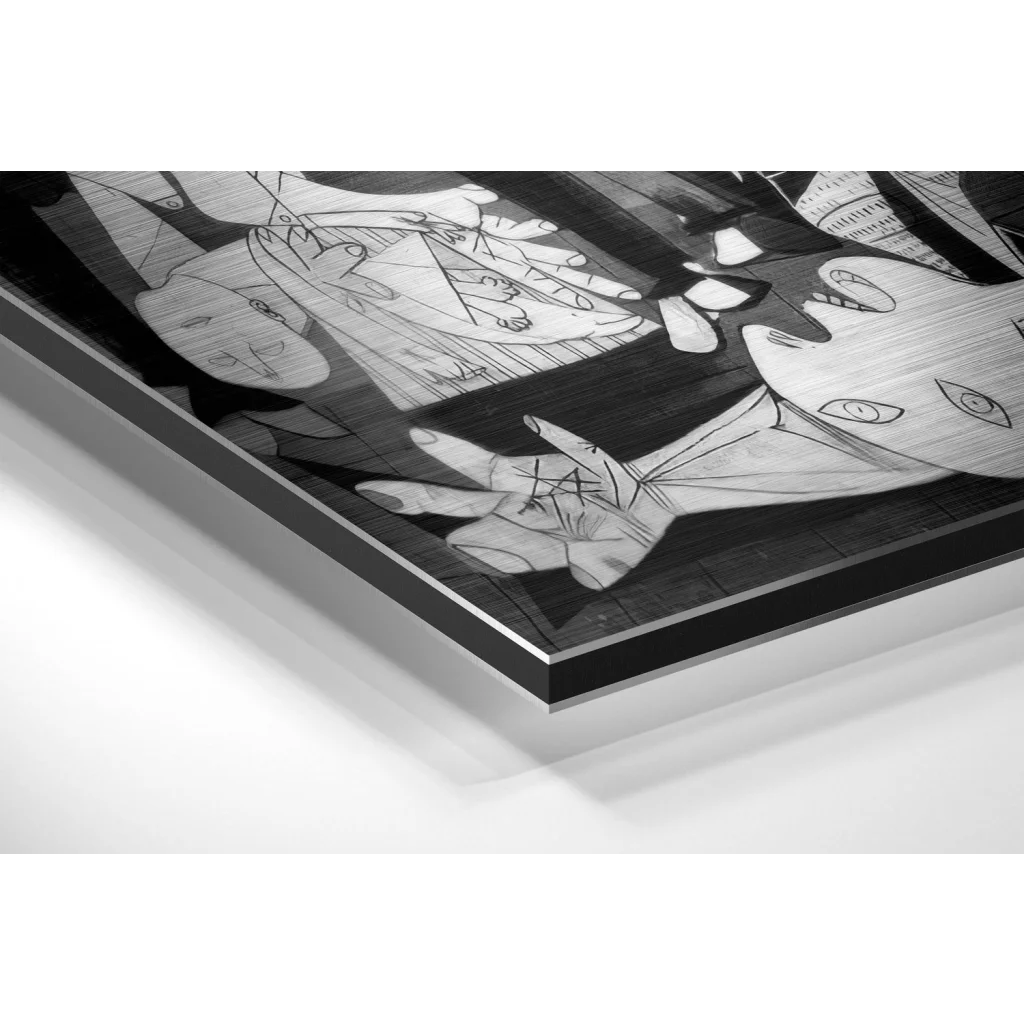 Anime Art Explosion on Brushed Aluminium Dibond Metal Print | Glass Wall Art Print | vintageantiquesgifts.com