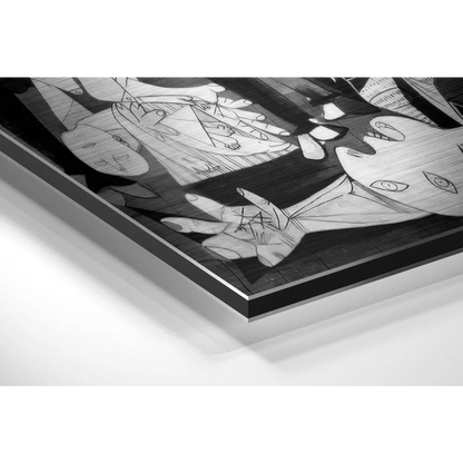 Anime Art Explosion on Brushed Aluminium Dibond Metal Print | Glass Wall Art Print | vintageantiquesgifts.com
