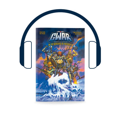 Audiobook of GWAR In the Duoverse of Absurdity with GWAR Matt Maguire Signed Deluxe Comic