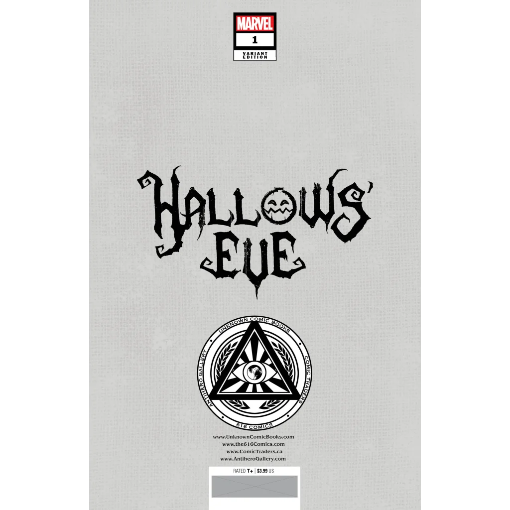 Marvel Comics Hallows Eve Variant featuring Black Cat and Red Hood for Comics Sabine Rich