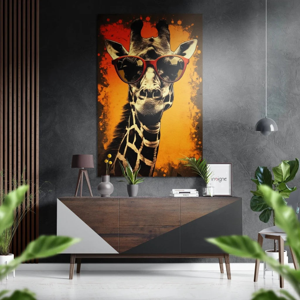 Stunning Brushed Aluminium Dibond Tiger Art Print | Insigneart USA | vintageantiquesgifts.com