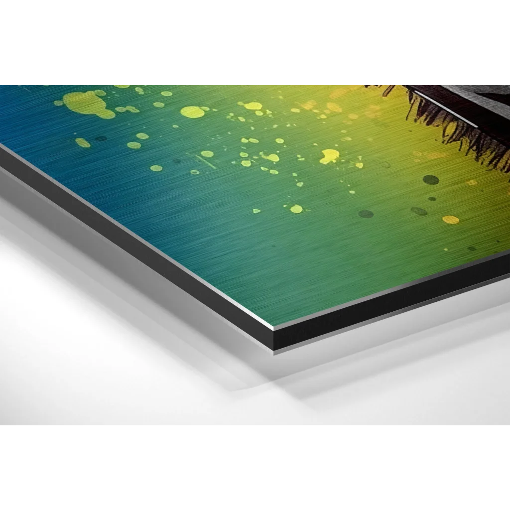 Stunning Brushed Aluminium Dibond Abstract Art Prints | Glass Wall Art Print | vintageantiquesgifts.com