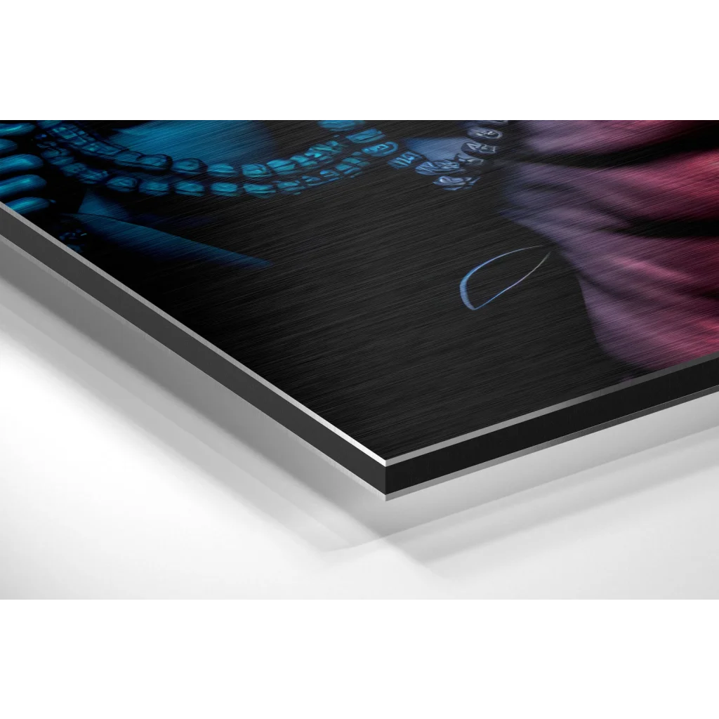 Stunning Brushed Aluminium Dibond Art Print That Pops | Glass Wall Art Print | vintageantiquesgifts.com
