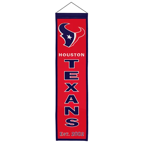 Houston Texans heritage banner celebrating team legacy