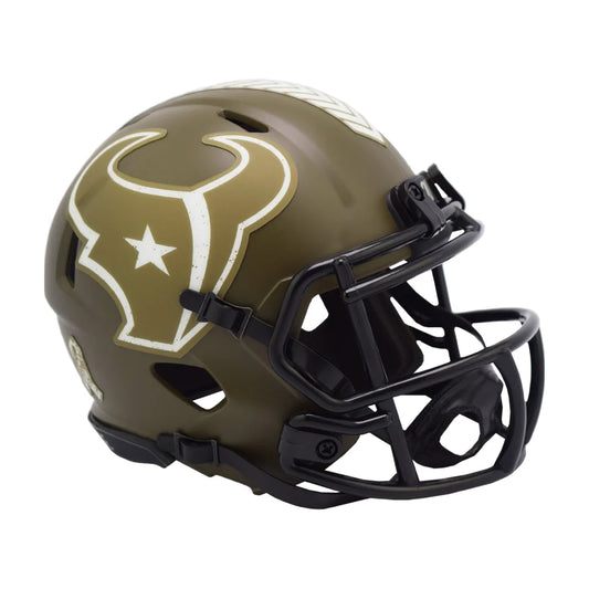 Houston Texans Salute to Service Helmet 2022 | Creative Sports | vintageantiquesgifts.com