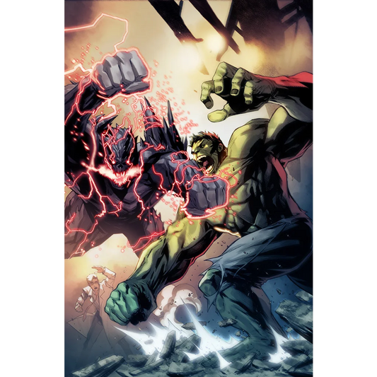 Explosive Hulk battle comic by Donny Cates and Stephen Segovia from Unknown Comics