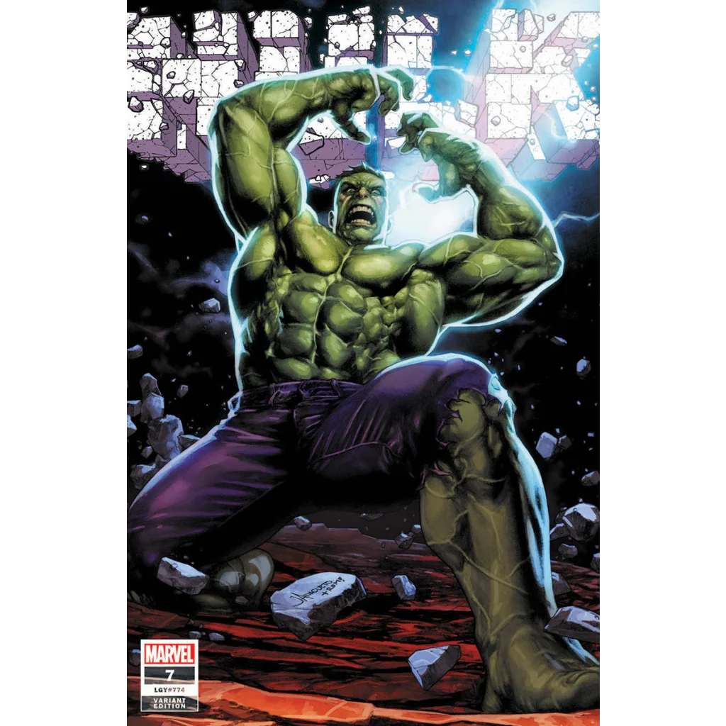 HULK 7 comic book by Donny Cates with Jay Anacleto exclusive art by Martin Coccolo