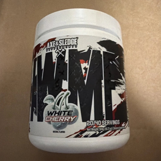 HWMF High Stim Pre-Workout White Cherry 40 Servings protein powder