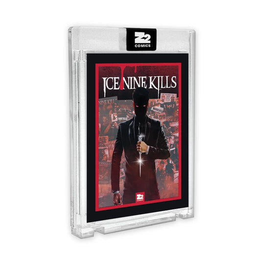 Graded Ice Nine Kills trading card with Ice Nine Kills artwork, limited edition numbered to 99