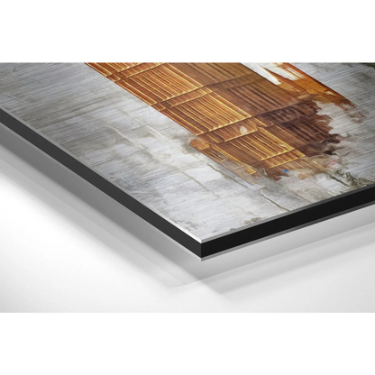Stunning Brushed Aluminium Dibond Wall Art with Vivid Colors | Glass Wall Art Print | vintageantiquesgifts.com
