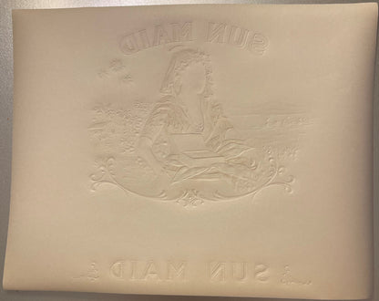 Antique Sun-Maid Embossed Cigar Label – W. C. Frutiger & Co. Red Lion PA