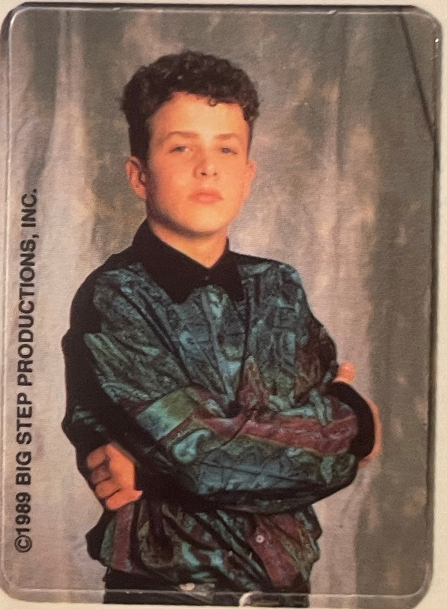Vintage 1989 New Kids on the Block Sticker Sheet - NKOTB Big Step Productions Boy Band Memorabilia Five Members Portraits ✨