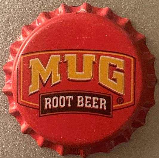 Vintage Mug Root Beer Bottle Cap Embossed Advertising Soda Collectible 🥤