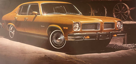 Vintage 1974 Pontiac Ventura Dealer Brochure 🚗 Last Classic GTO Year, Pontiac MI Print
