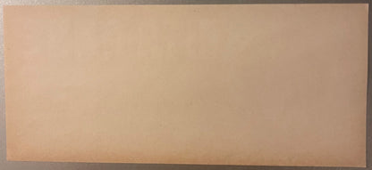 Blank tan and beige vintage citrus crate label with subtle color gradation, photographed flat against neutral background