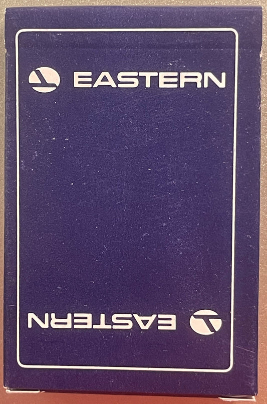 Vintage Eastern Air Lines Playing Box 🍺 Sealed NOS Deck, Fallen Flag Airline Collectible, Hockey Stick Logo, Clown Joker, Bridge Size