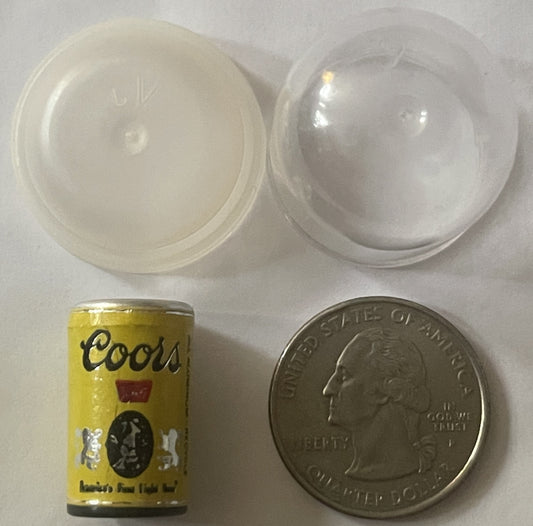 Vintage 1970s Mini Coors Beer Can, Gumball Vending Machine Prize, Never Opened Breweriana 🍺