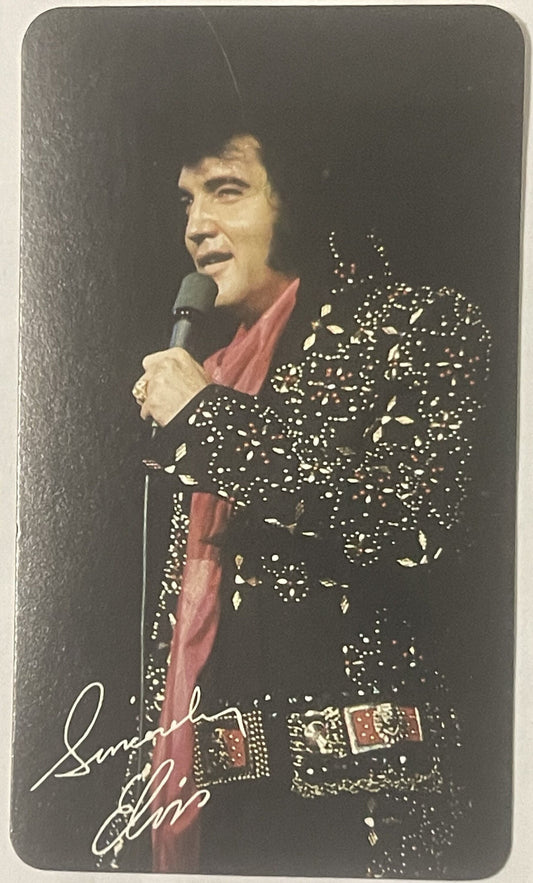 Vintage 1977 🃏 Elvis Presley Pocket Calendar RCA Records – Year of His Death