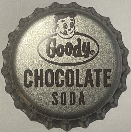 Vintage NOS Late 1930s–1940s Goody Chocolate Soda Cork Bottle Cap 🍫
