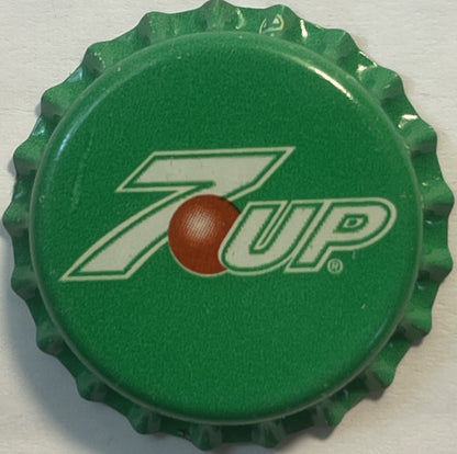Vintage 7-Up Bottle Cap 🧢 Red Dot Logo, West Jefferson NC NOS Crown Cap