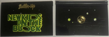 Vintage 1990s New Kids on the Block Logo Pin Pinback 📌 Boston, MA NKOTB