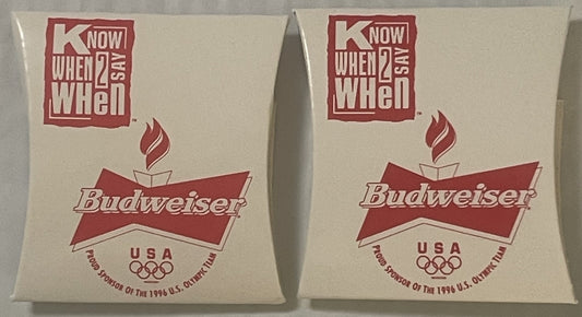 Vintage 1996 USA Olympics Budweiser Sewing Kit Unopened