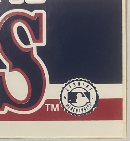 Vintage 1990s California Angels Bumper Sticker | MLB Memorabilia