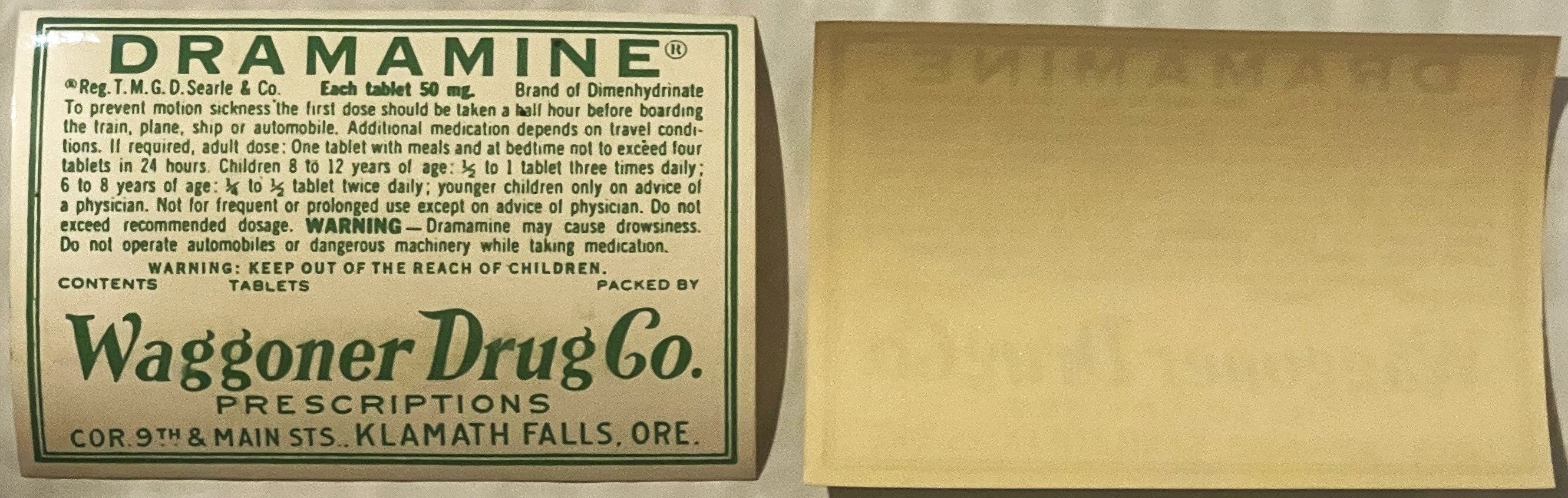 Original Antique Pharmacy Labels & Ephemera ☠️ NOS – Vintage and
