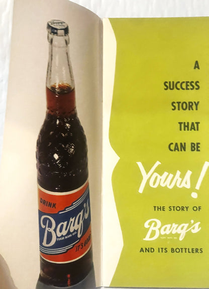 Vintage Mid-1950s Barqs Root Beer Franchise Prospectus 🥤 Smooth Sailing for the Bottler