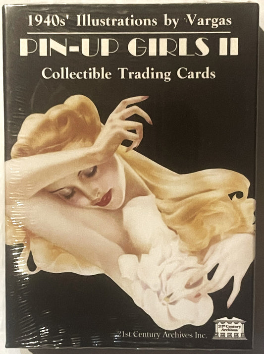 Vintage 1993 Pin-Up Girls II 🎴 Vargas Trading Card Set, Sealed 21st Century Archives Box
