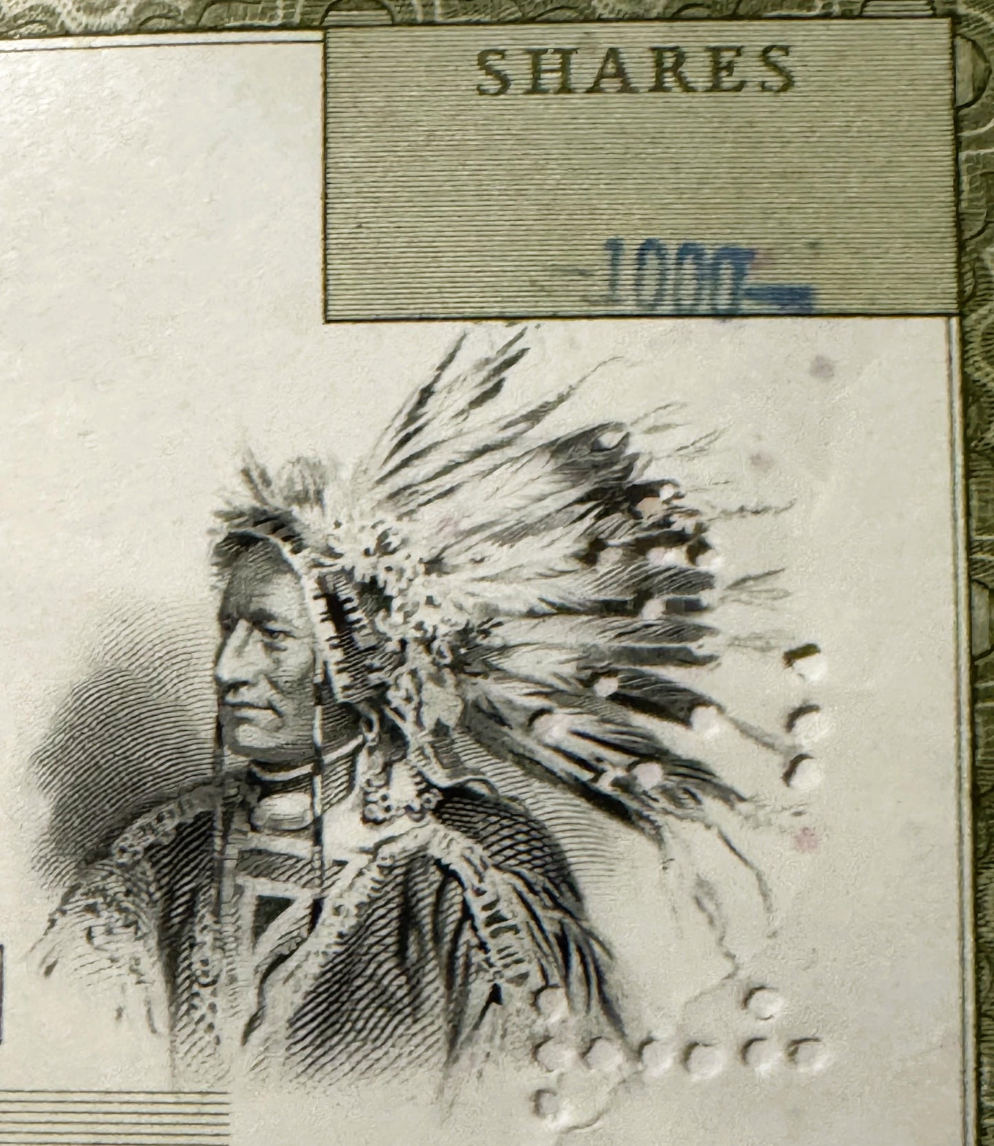 Vintage 1970s American Brands Inc. Stock Certificate 📜 Tobacco Americana! Green