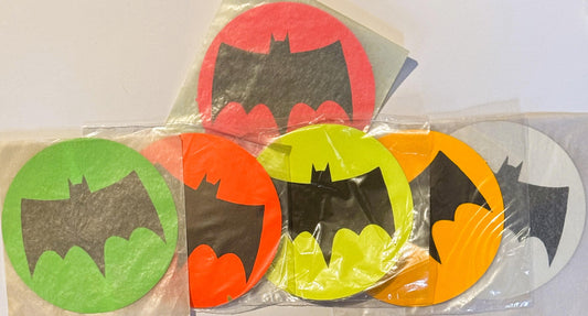 Rare Vintage 1960s Batman Signal Sticker - Decal ✨ DC Comics, Dark Knight, Cool!
