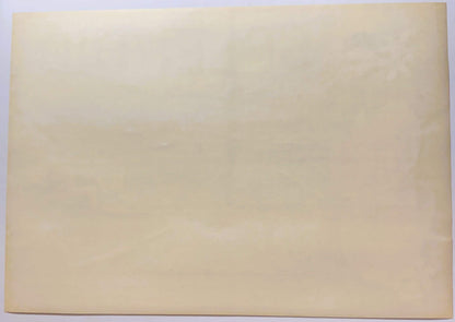 Back of the Splendid Brand crate label: plain cream paper, unused and never pasted to a crate.
