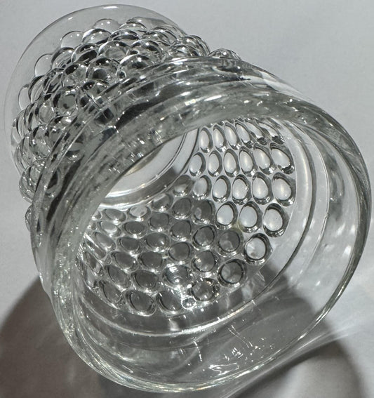 Vintage 1950s Anchor Hocking Hobnail Pieces, Shot and Juice Glass, Americana!