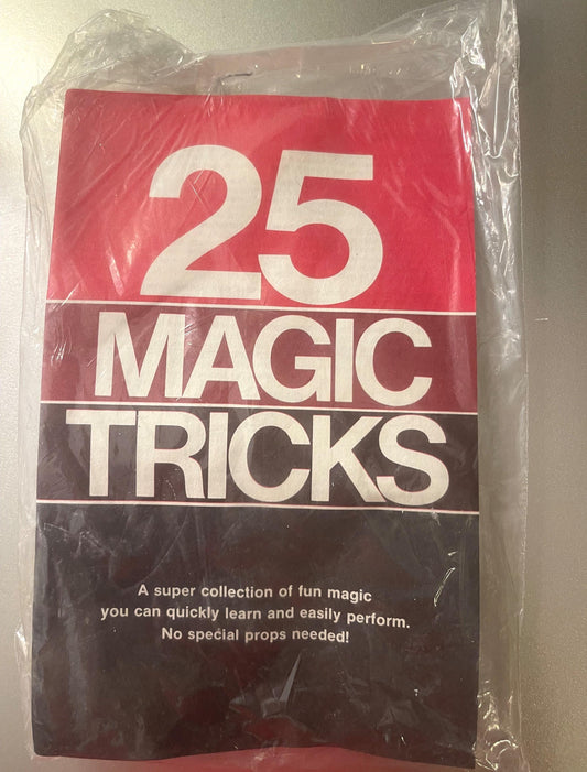 Vintage 1975–1976 25 Magic Tricks Kit 🪄 NOS Reiss Games