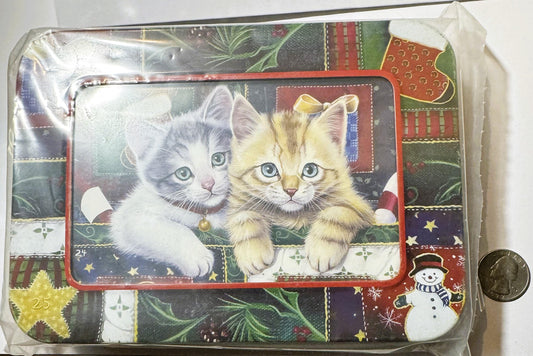 Vintage Tin Box Collection 🃏 9‑Piece Retro Decorative Tins Set – Cardinals, Cookies, Brittle & Holiday Themes