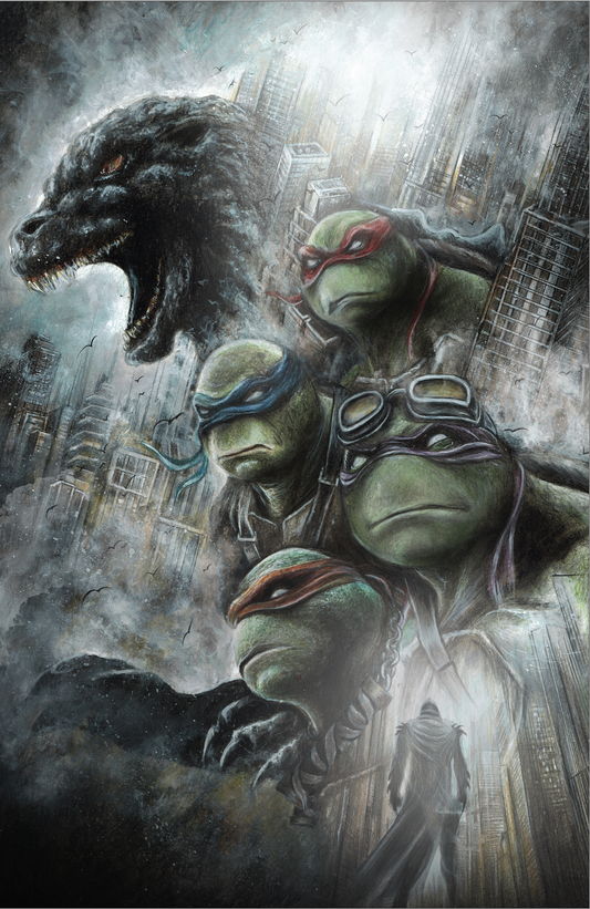 Teenage Mutant Ninja Turltes x Godzilla #5 Wil Shrike