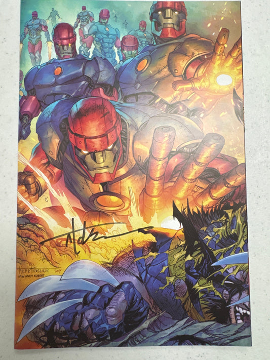 Wolverine #41 Tyler Kirkham Exclusive Virgin Variant Signed 📕 Unknown Comics